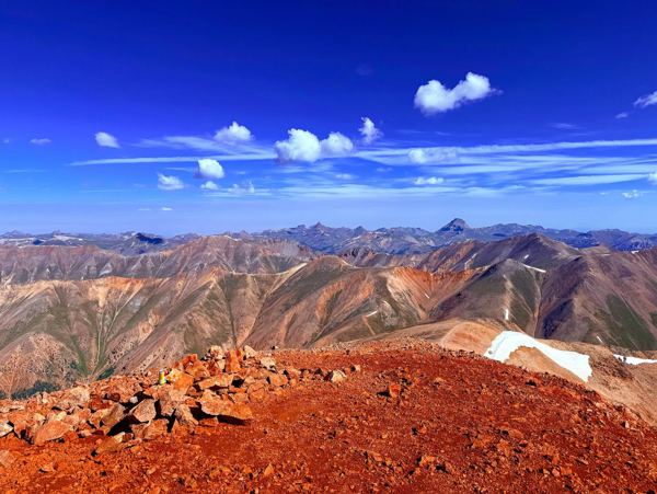 Redcloud Peak summit