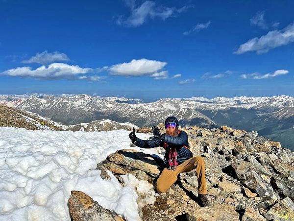Colorado high country from the trail