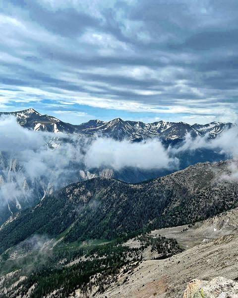 Colorado high country from the trail