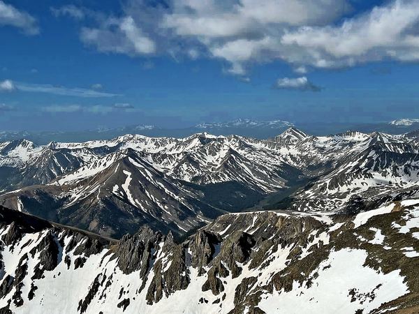 Colorado high country from the trail