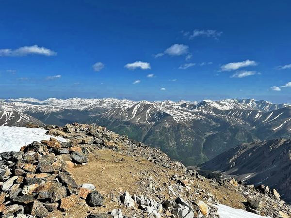 Colorado high country from the trail