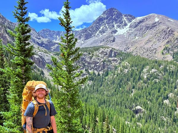 Colorado high country from the trail