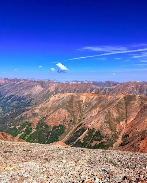 Colorado high country from the trail