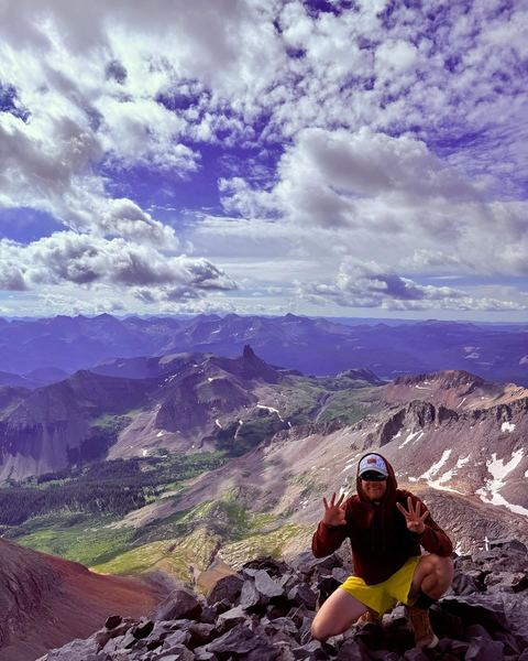 Colorado high country from the trail