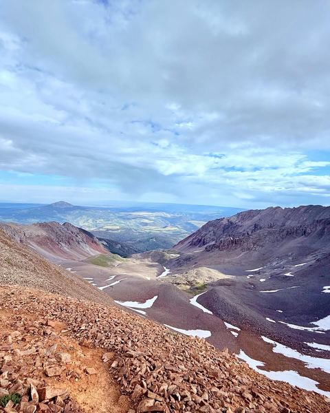 Colorado high country from the trail