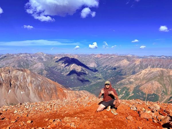 Colorado high country from the trail