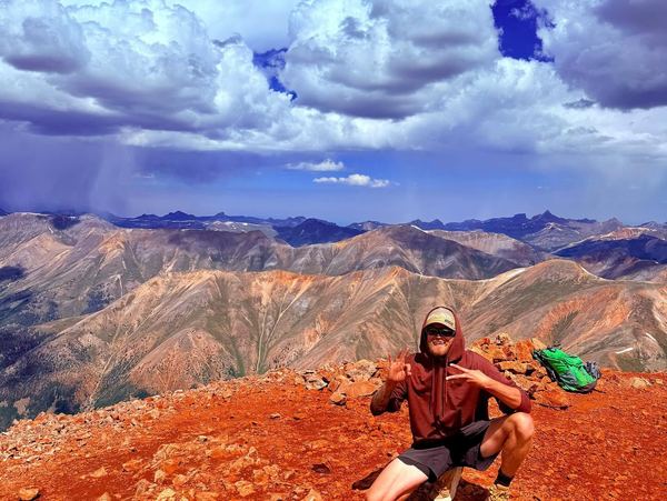 Colorado high country from the trail