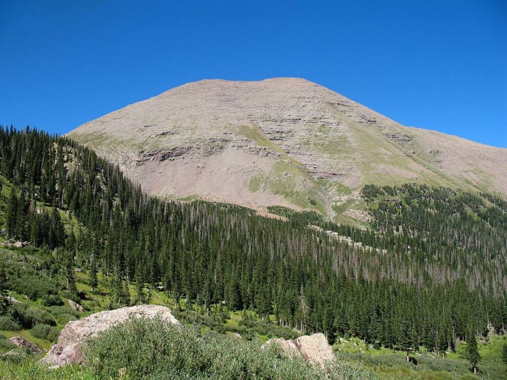 Humboldt from the lower South Colony road