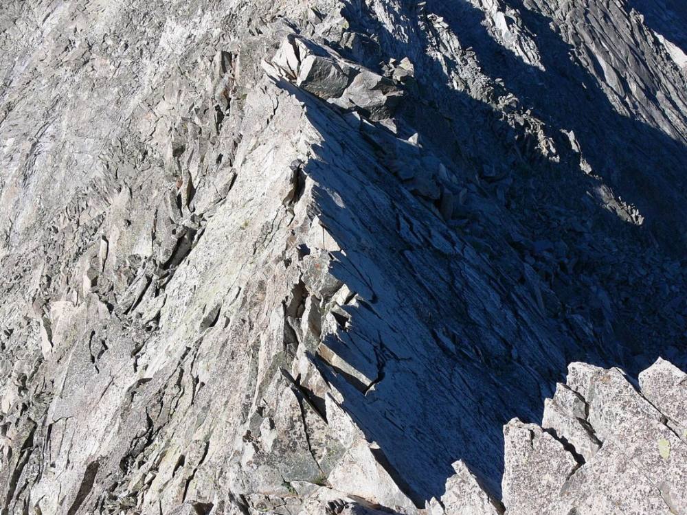 The Knife Edge from above