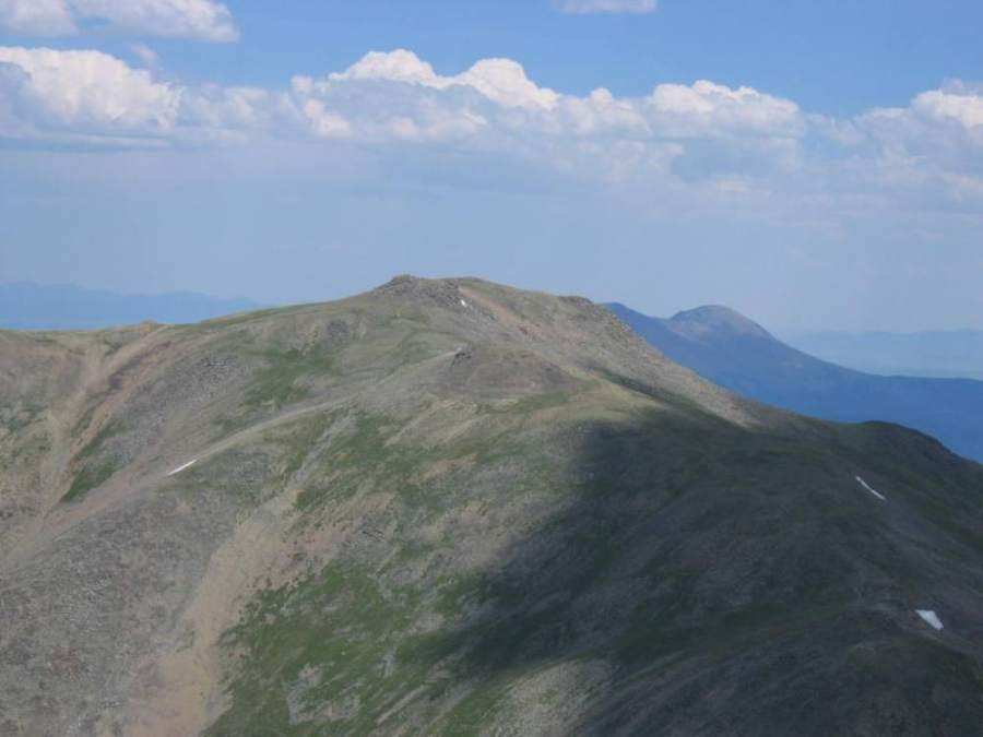 Mount Oxford from the saddle side