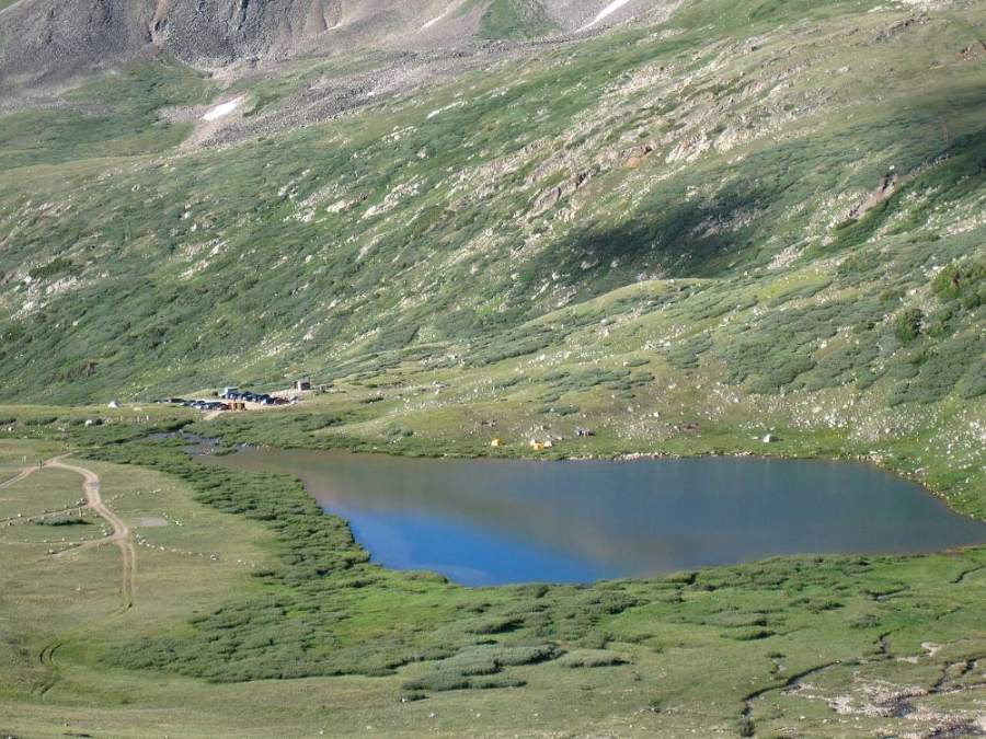 Kite Lake from the Democrat trail
