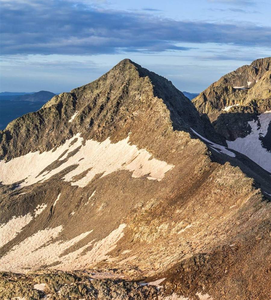 Gladstone Peak's north ridge