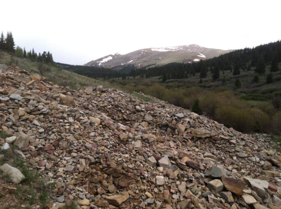 Upper Beaver Creek with Silverheels in the distance