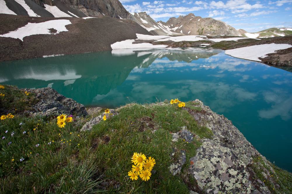 Sloan Lake in American Basin