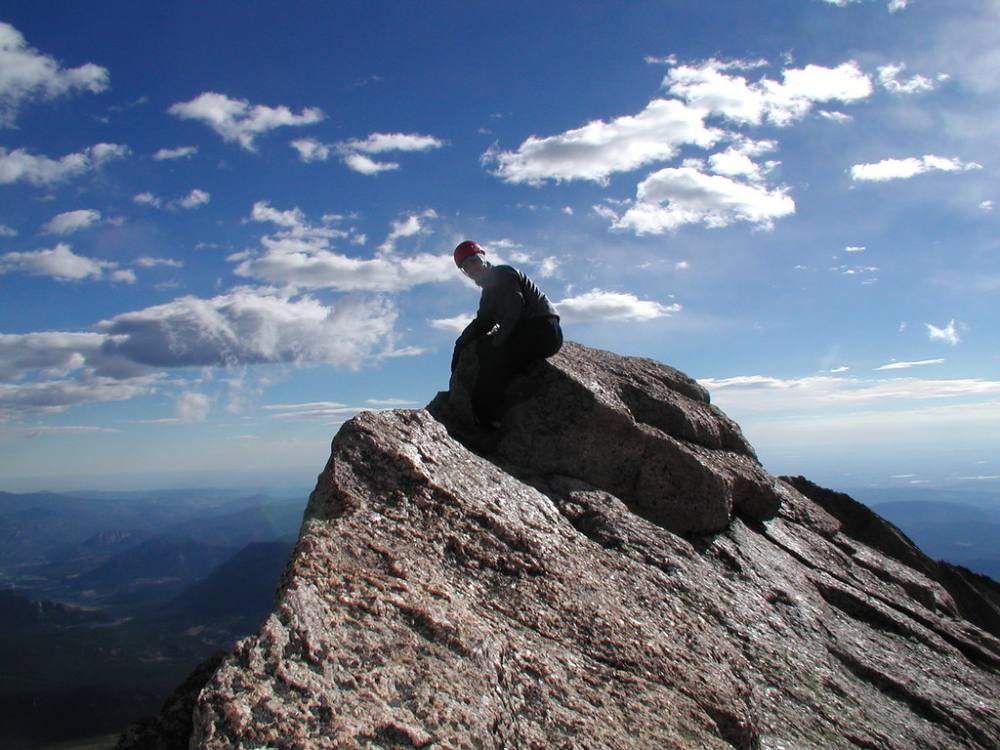 On top of Mount Meeker